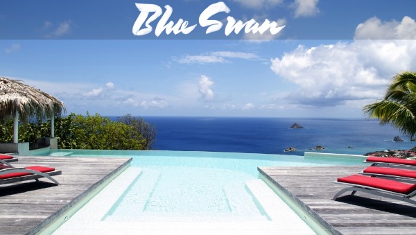 Blue Swan in Lurin - St Barts villas with a view