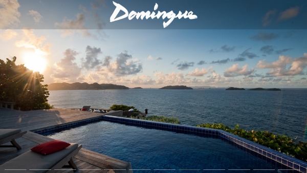 Domingue - St Barts villas with a view