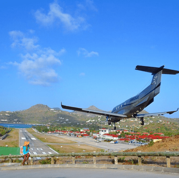 Top 7 St Barts Airport Landing Photos from Instagram 6 Instagram_dre1caribbean