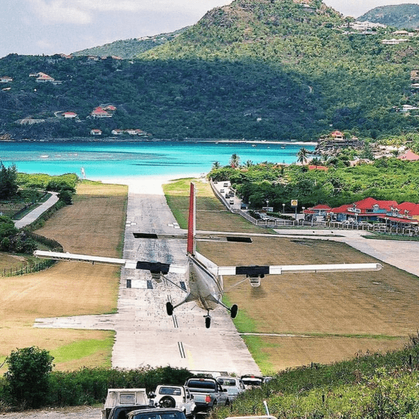 Top 7 St Barts Airport Landing Photos from Instagram 4 Instagram_cynthiacertain