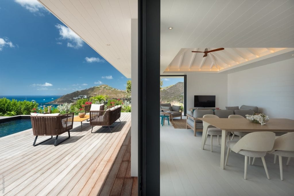 best airbnbs in st barths - villa king gustaf