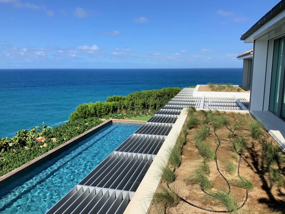 villa domingue st barths pool from top 1