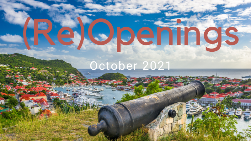 st barths opening october 2021