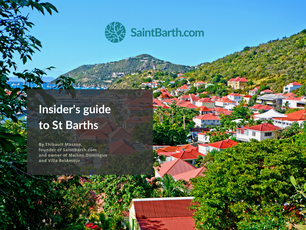 Maps of St Barts Island  SBHonline St Barts Vacations Insiders Guide