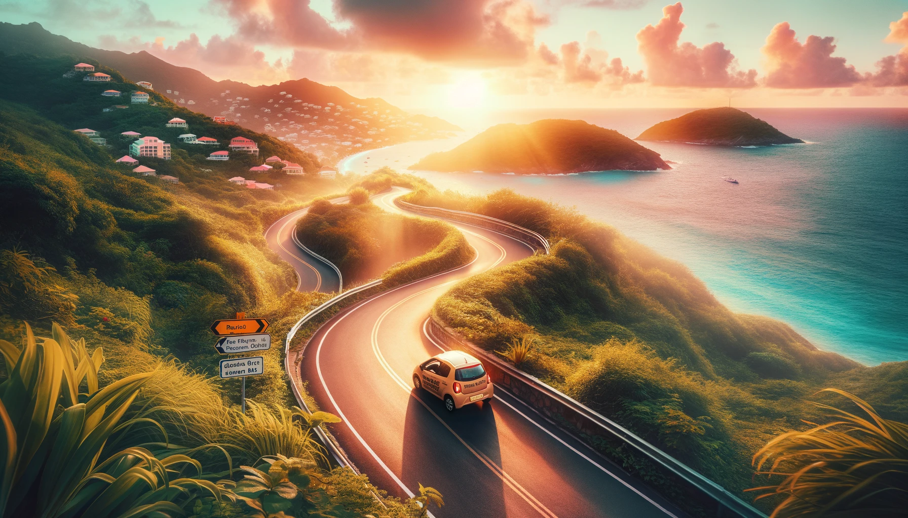 st barths - taxis vs rental cars